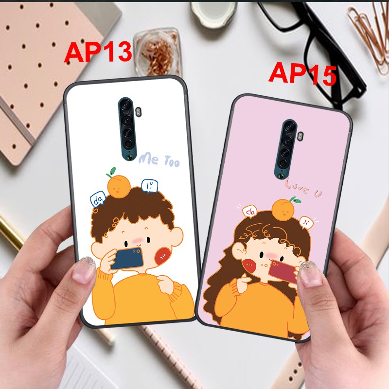 ĐƠN TỪ 50K]ỐP ĐIỆN THOẠI RENO 2 -RENO 2F-RENO 2Z IN HÌNH ĐÁNG YÊU -ỐP ĐÔI SIÊU CHẤT