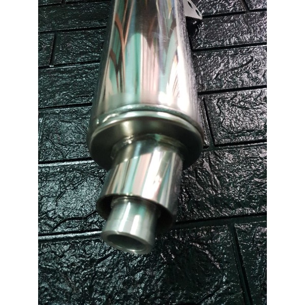 Pô REDLEO V6 thế hệ mới - Full inox ( tặng tiêu giảm thanh).