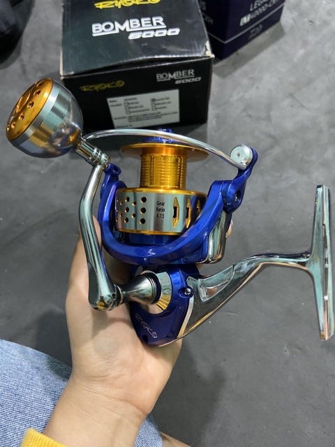 máy câu 6000 RYOKO bomber thái lan máy câu cực khoẻ y hình giá rẻ xả kho