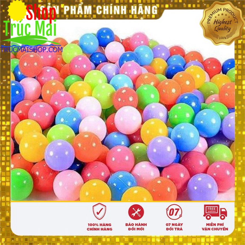 100 BÓNG NHỰA MỀM CHO BÉ . Hàng Việt Nam