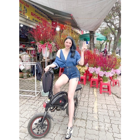 Quần short jean rút dây QCCC