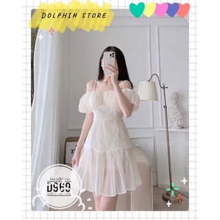 BIGSIZE Đầm trễ vai bigsize