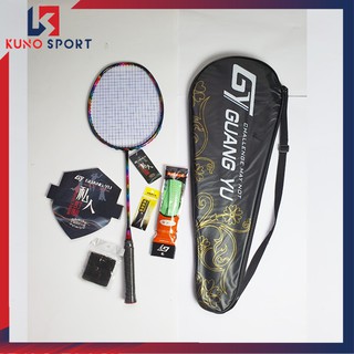 Vợt Cầu Lông GuangYu 4U Full Carbon Bản Nâng Cấp Tấn Công Và Phòng Thủ Được Được Phân Phối Chính Thức Bởi Kunosport -V02