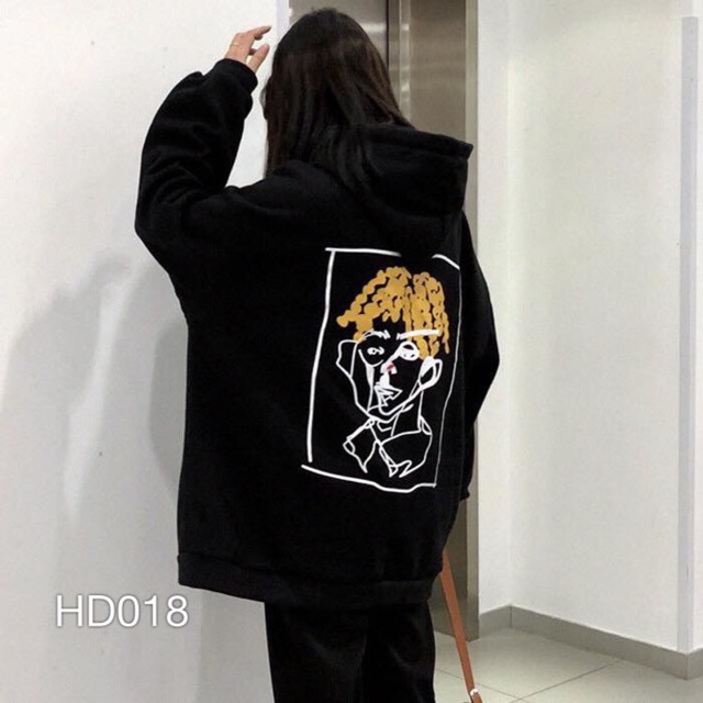Áo hoodie nam nữ VN CLO in hình tóc vàng - HD018