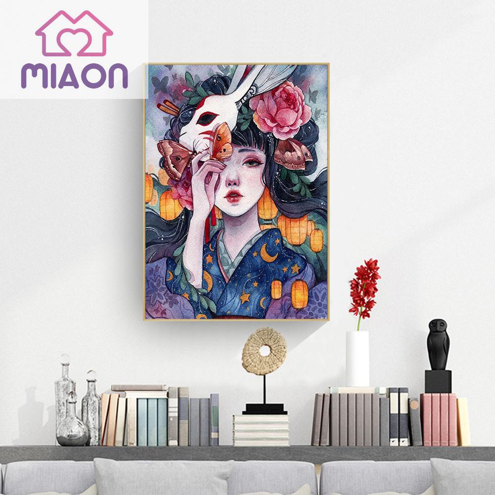 Bộ Tranh Đính Đá Tự Làm Hình Cô Gái Độc Đáo | BigBuy360 - bigbuy360.vn