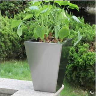 CHẬU CÂY CHẤT LIỆU INOX - ĐỘC - ĐẸP - LẠ