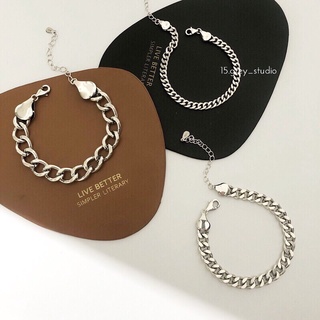Basic chain Bracelet |  Vòng tay xích Basic Unisex
