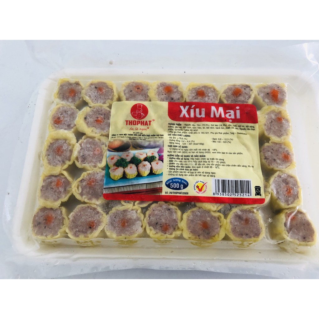xíu mại Thọ Phát gói 500g