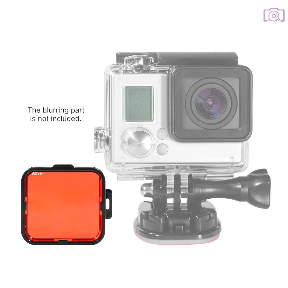 Bộ Lọc Ống Kính Lặn Và 5 Phụ Kiện Cho Gopro Hero 3 + / 4