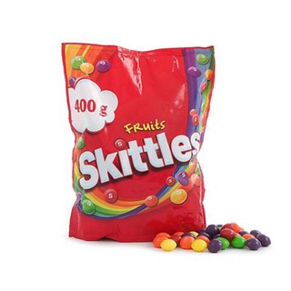 Kẹo Trái Cây Nhiều Màu hiệu Skittles 400g
