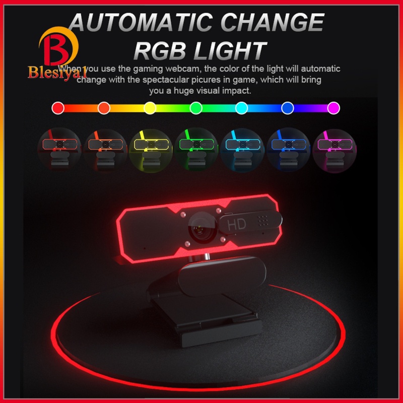 Webcam Tự Động Lấy Nét Blesiya1 1080p Tích Hợp Micro Tiện Dụng | BigBuy360 - bigbuy360.vn
