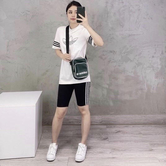 👍 VIDEO THẬT SP👍Túi đeo chéo Adidas Mini Bag Vintage XUẤT DƯ [SALE LỖ - SIÊU RẺ] | BigBuy360 - bigbuy360.vn