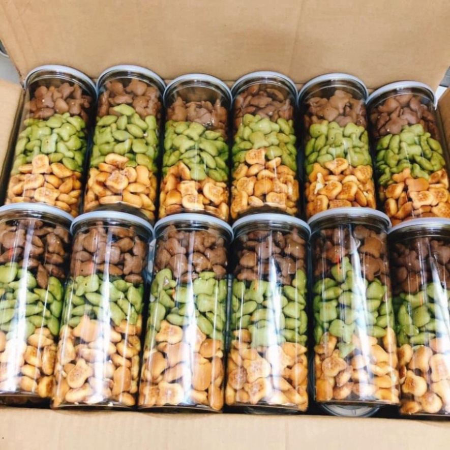 Bánh Gấu Nhân Kem Sữa và Mix 3 vị thế giới