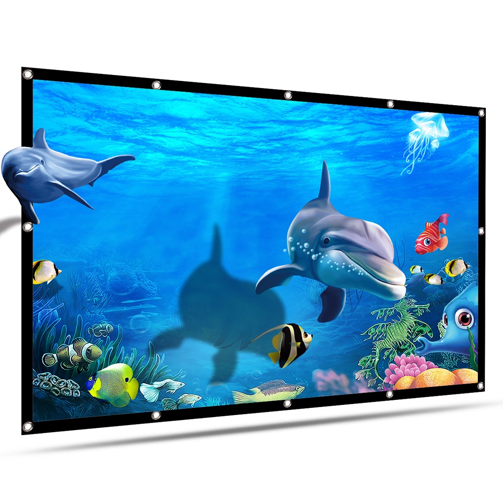 Phông Vải Trình Chiếu Phim Ảnh 120 Inch 16: 9