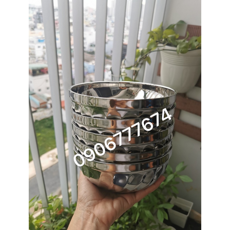 Chén / Tô Inox Dạng Xoắn Cách Nhiệt Hoàng Gia