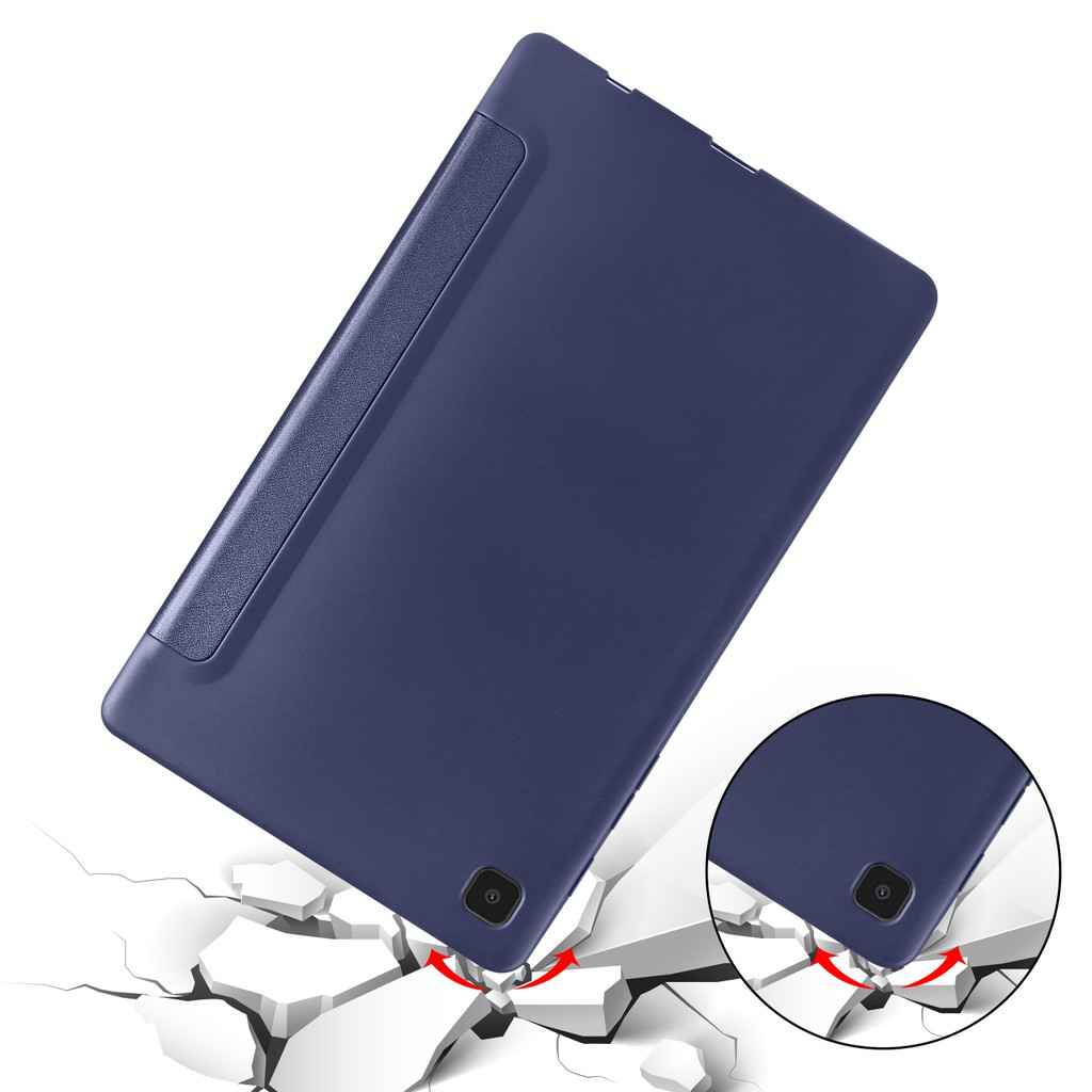 Bao da máy tính bảng chống sốc có thể gấp gọn thích hợp cho Samsung Galaxy Tab A7 Lite 8.7 "Sm-T220 T225 2021