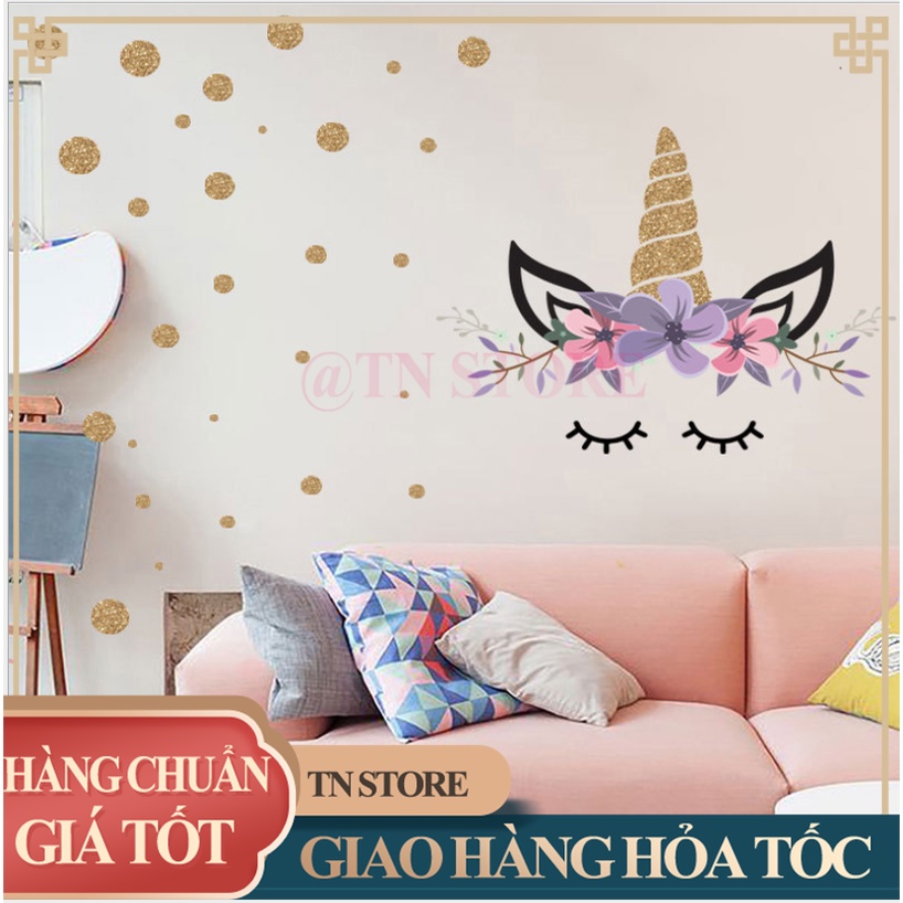Miếng dán tường cho bé hình các loài động vật trong tự nhiên sinh động đáng yêu TN STORE DECALĐV
