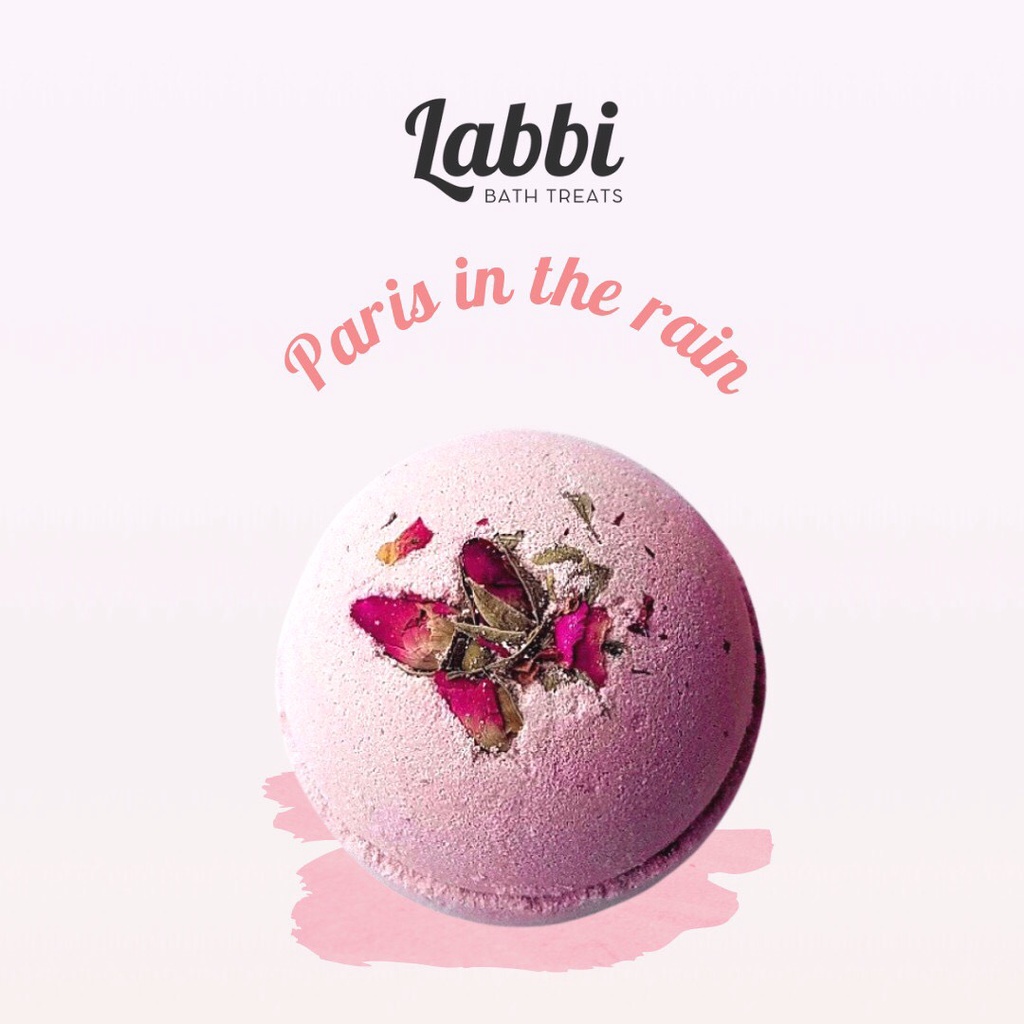 PARIS IN THE RAIN [Labbi] Bath bomb / Viên sủi bồn tắm / Bom tắm