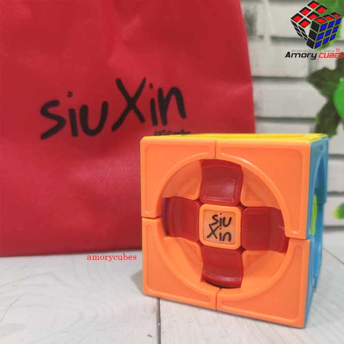 Đồ Chơi Rubik 3x3 Hình Quả Cầu Màu Đỏ