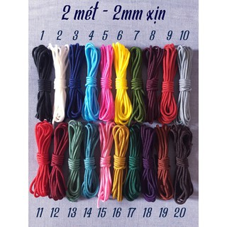 dây dù 2mm đan vòng tay - cuộn 2 mét