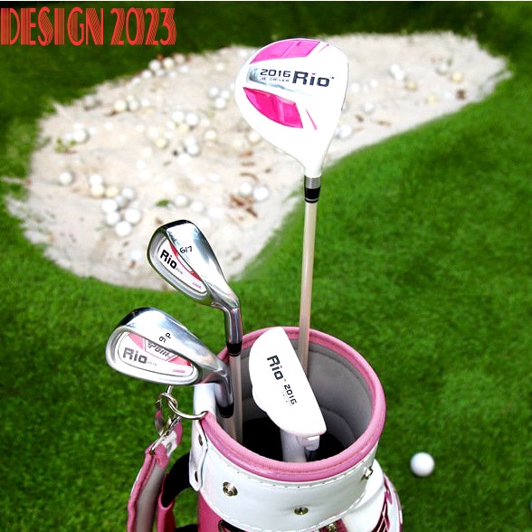 Design 2023- BỘ TÚI GẬY GOLF TRẺ EM - GOLF CHILDREN CLUBS - Loại 1