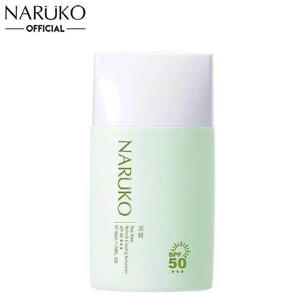 Kem Chống Nắng Mát Lạnh Naruko Tea Tree Refresh Cooling Sunscreen SPF50 50ml