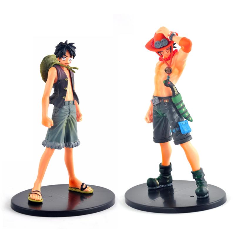 Mô Hình Nhân Vật Ace + Luffy Trong Phim Đảo Hải Tặc Dùng Để Trang Trí