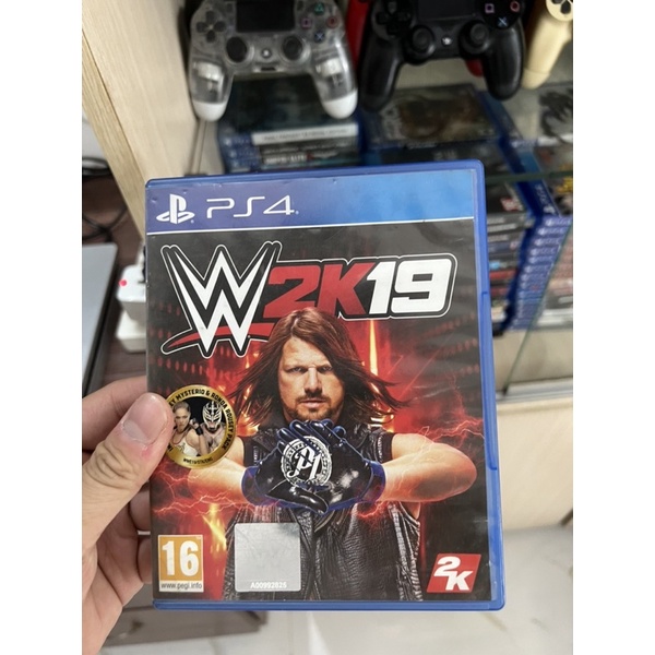 Đĩa chơi game PS4: WWE 2K19