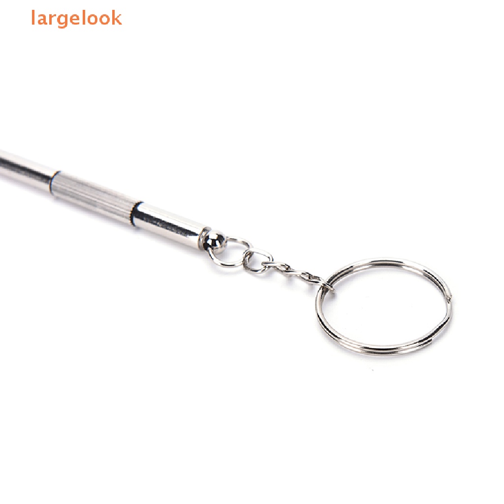 [Biglook] Bộ 5 Tua Vít Mini 3 Trong 1 Sửa Kính Mắt Đồng Hồ Với Móc Khóa