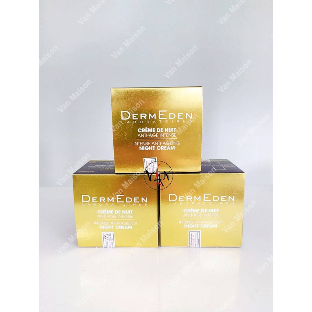 Kem dưỡng đêm dermeden intense anti - ageing night cream chống lão hoá, giảm đốm nâu, săn chắc da 50ml