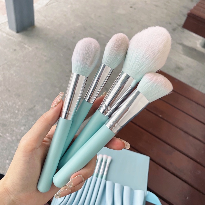 Cọ trang điểm 12 Cây Siêu Mềm Mượt