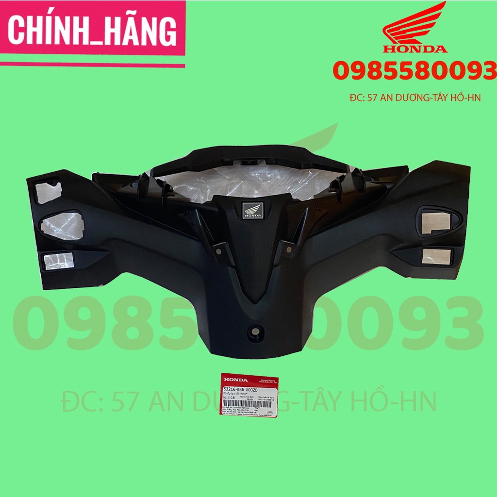 Nắp sau tay lái / Bợ cổ đồng hồ Winner v1 Zin chính hãng Honda