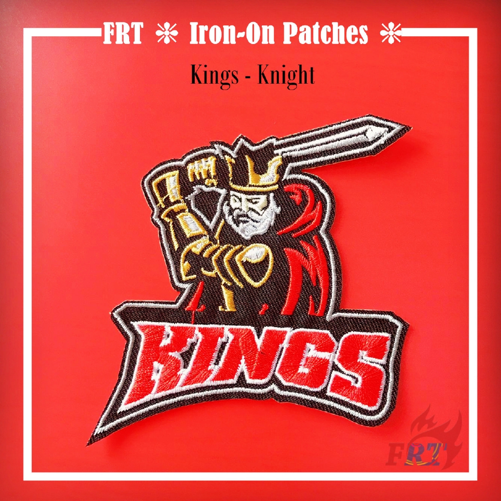 ☸ VSCO：Spartacus Patch ☸ 1Pc Kings - Knight Diy Sew on Iron on Badges Patches