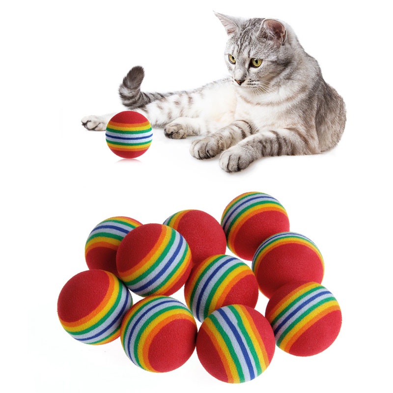 ✿ Set 10 Đồ Chơi Nhiều Màu Sắc Siêu Thú Vị Dành Cho Thú Cưng