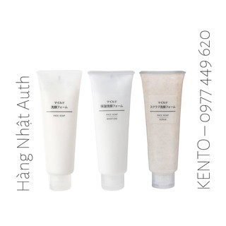Sữa Rửa Mặt Muji Face Soap 120g