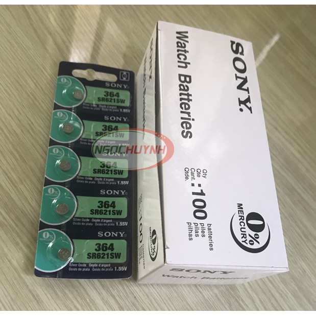 Pin SONY SR621SW 364 Pin đồng hồ đeo tay