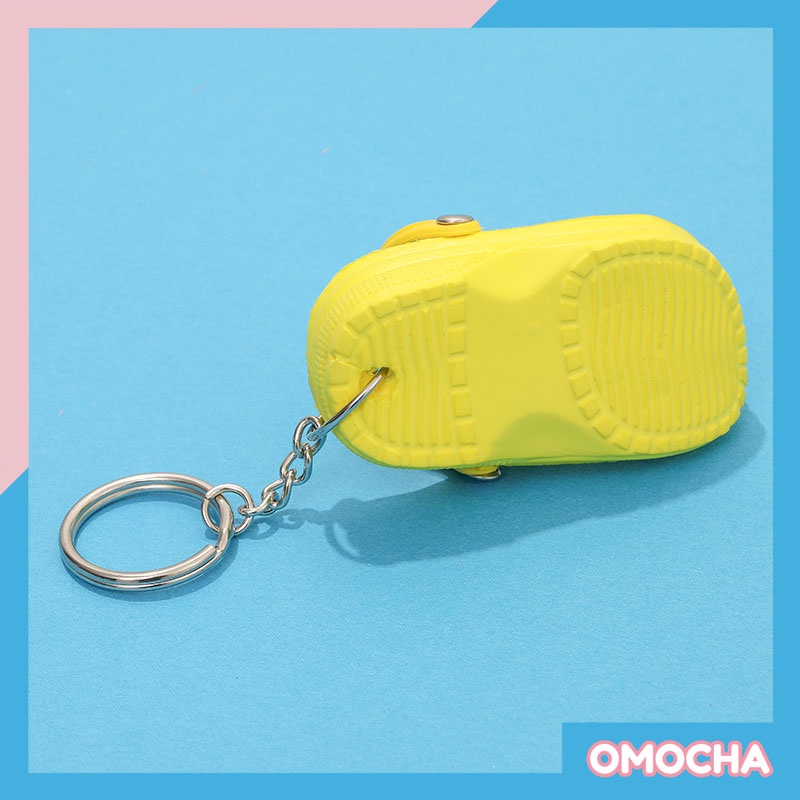 Móc Khoá Hình Dép Crocs Mini Độc Đáo Siêu Ngầu