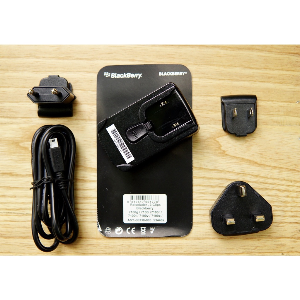 Bộ Sạc BlackBerry Mini USB 500mA