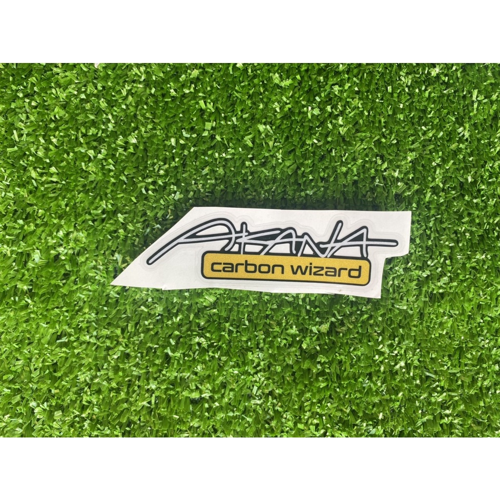 Tem AKANA Carbon Wizard phản quang trang trí cho đồ carbon fiber