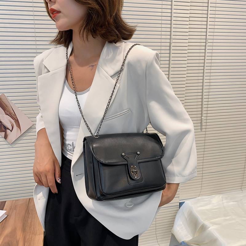 Túi Nữ 2 Ngăn Xinh Xắn Màu Vàng, Đen, Trắng Xinh Xắn | TX24 | Túi Xách Da Đựng Được Nhiều Đồ, Phù Hợp Đi Làm Đi Chơi