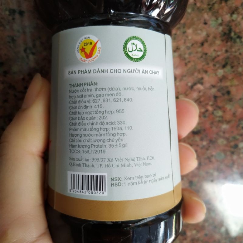 nước mắm chay L.Thành 300ml