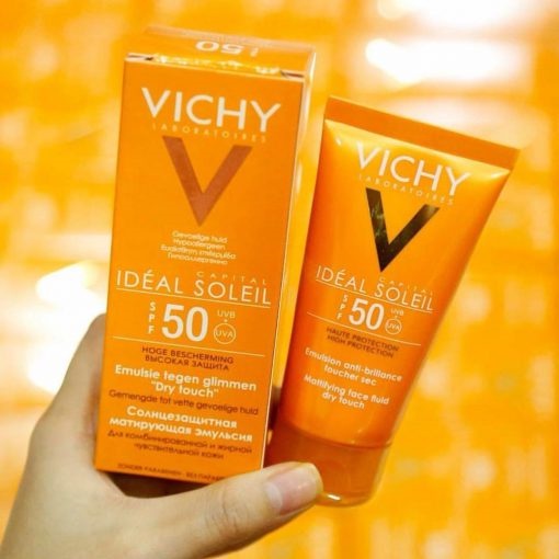 Kem chống nắng Vichy Capital Ideal Soleil SPF50 cho da dầu, da mụn, nhạy cảm (50ml)