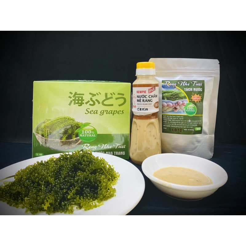 [SALE SẬP SÀN] Rong Nho tách nước KHÁNH HÒA hàng xuất khẩu chọn lọc - 📛HỘP 10gói 1KG📛. | BigBuy360 - bigbuy360.vn