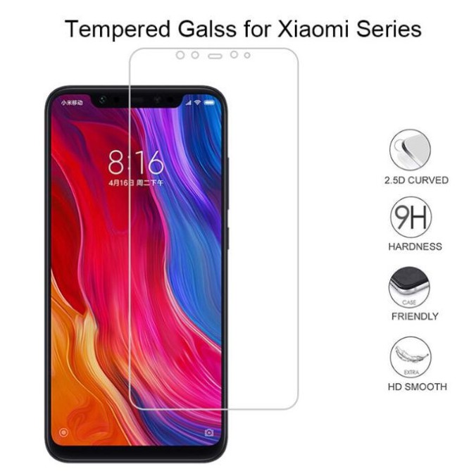 Kính Cường Lực Bảo Vệ Màn Hình Cho Xiaomi Redmi Note 8 8t 7 K20 K30 9 Pro Max