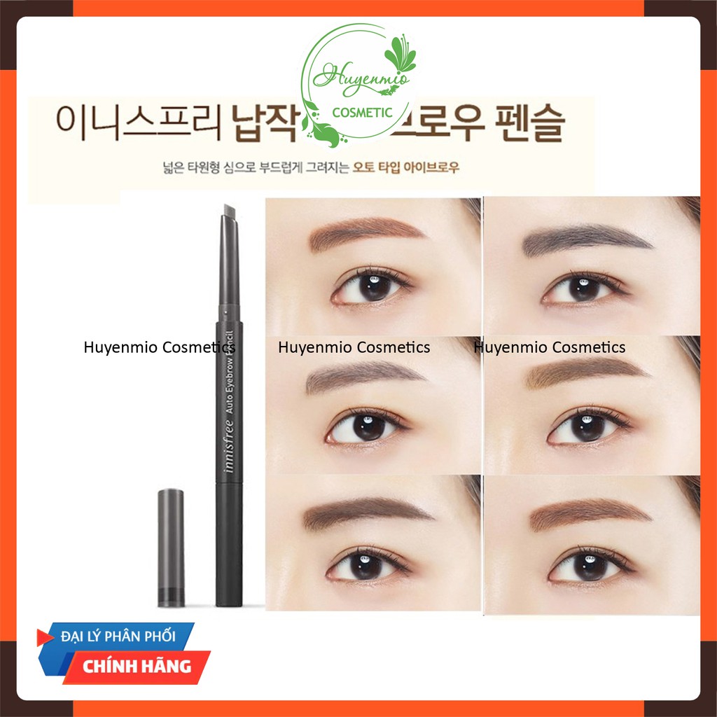 Chì kẻ mày Innisfree Auto Eyebrow Pencil