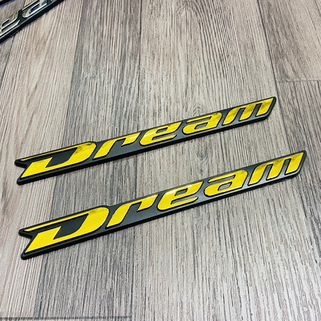 CHỮ NỔI DREAM XI CỨNG TRANG TRÍ XE SIÊU ĐẸP