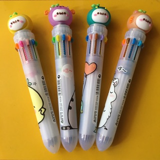 Bút Bi 10 Màu Nhiều Hình 💌 💌