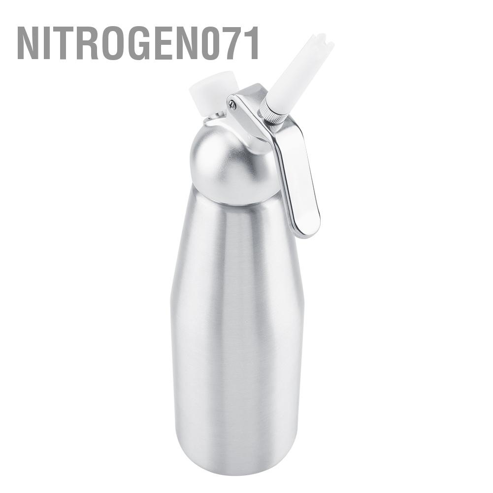 Bình Xịt Kem Tráng Miệng 1000ml Bằng Nhôm