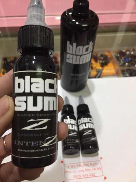 Mực xăm Black sumi 30ml ( hàng có sẵn)