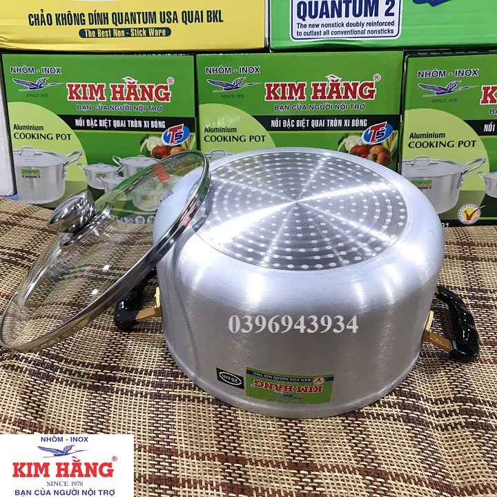 Nồi nhôm Kim Hằng Long-life 20cm